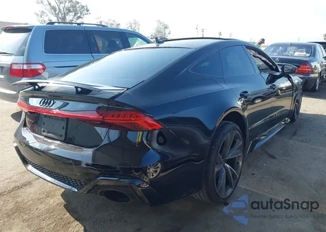 2023 Audi Rs 7 Sportback Tfsi Quattro Tiptronic из США, поврежденный, VIN WUAPCBF23PN904435